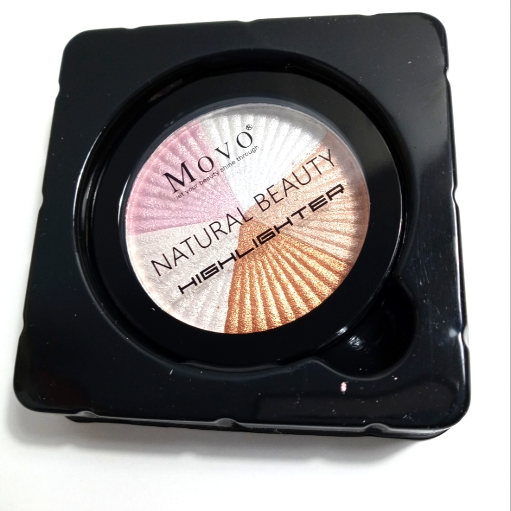 MOVO 5 Color Natural Beauty Powder Highlighter NIB